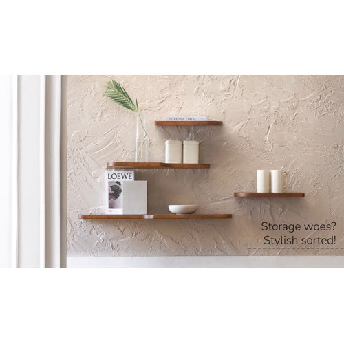 Valetta Set Of 4 Wall Mounted Shelves