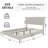 Modern Queen size Bed Frame-1967604076