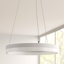 Ernest 1-Light Wagon Wheel LED Chandelier