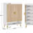7-Tier Shoe Storage Cabinet Wooden  Shoe Cabinet