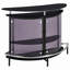 Freestanding Glass Top Home Bar Wine Cabinet-735137275