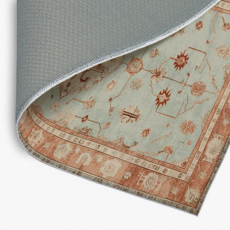 Tapis d'intérieur et d'extérieur surteint beige, Rectangulaire 2 pi x 3 pi