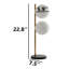 Lampe de table double globe-699869527