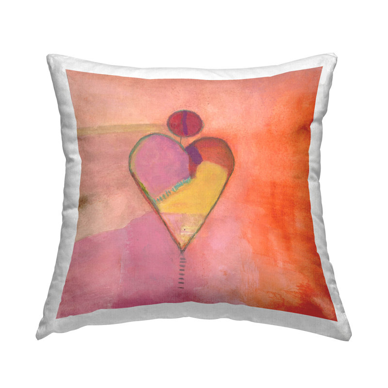 Polyester Throw Square Pillow Cover & Insert