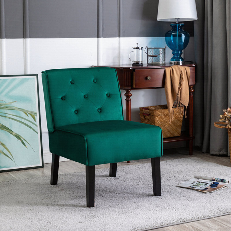 Fauteuil d'appoint 2 pièces, Vert