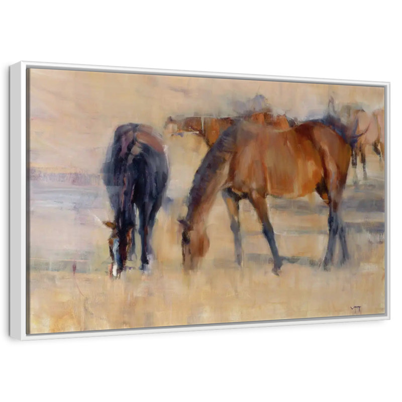 Kentucky Morning I, 13 po x 9 po, Cadre flottant blanc