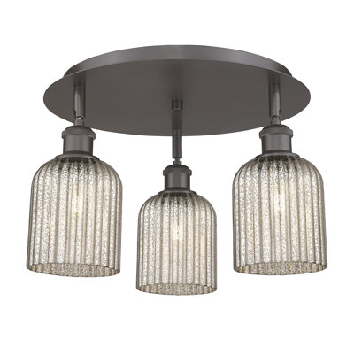 Plafonnier encastré 3 lumières 17 po Ballston