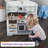 Hey! Play! Kids Kitchen Playset with Microwave, Stove, Utensils and Play Food