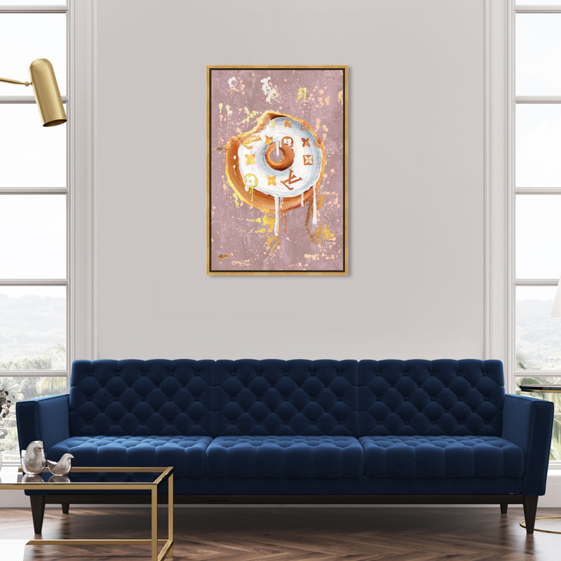 Louis Sweets Lifestyle - Impression sur toile, H 36 po x l 24 po, Toile encadrée d'or