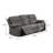 LosPalmos 86'' Faux Leather Reclining Sofa-1659463983