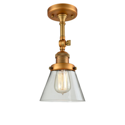 Milazzo Glass Semi Flush Mount