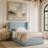 Kendall Wanaque Linen Textured Fabric Upholstered Bed-1933980433-1933980432