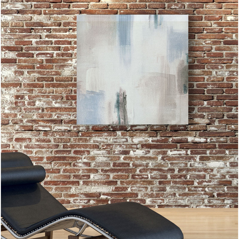 « matinée lake i », peinture, H 24 po x l 24 po x P 1,5 po, Toile tendue