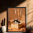 Black Framed Vintage Cats and their delicious dried fish Wall Art Retro Style Framed Prints-62799658
