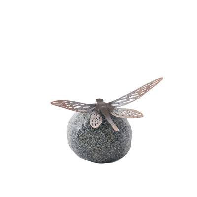 5"H Dragonfly Décor
