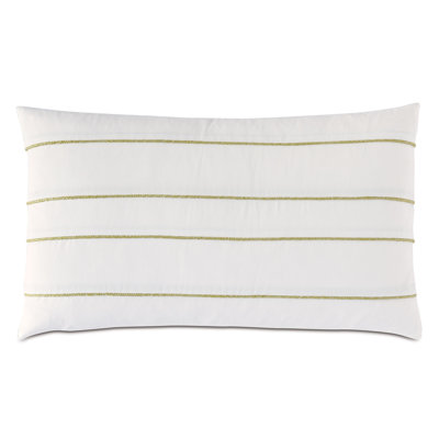 Namale Appliqued Cotton Throw Pillow