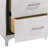 White 2-Drawer Nightstand