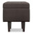 Shay 48"W Upholstered Vegan Leather Mid-Century Modern Rectangular Lift-Top Coffee Table Storage Ottoman-125643269