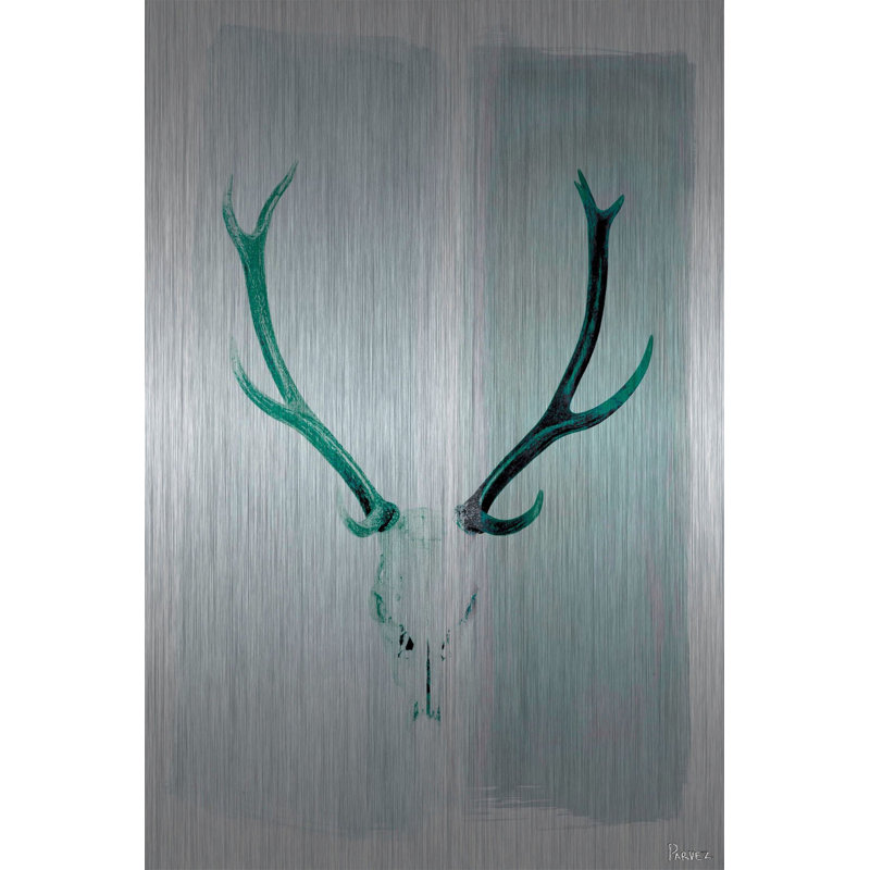 "winter bite" par parvez taj-impression sans cadre sur métal, H 36 po x l 24 po x P 1,5 po