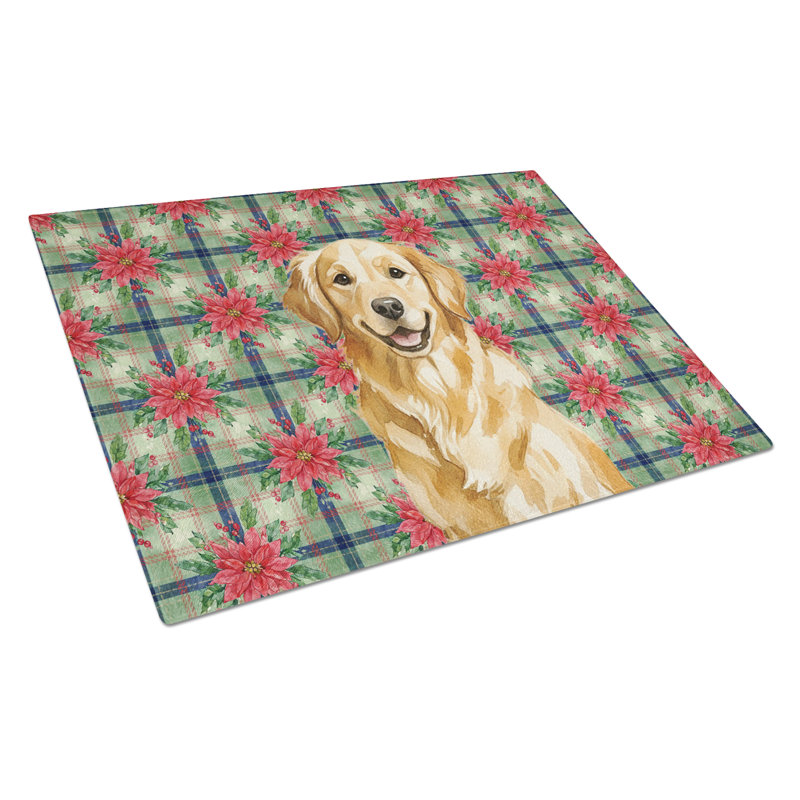 Planche à découper en verre Golden Retriever