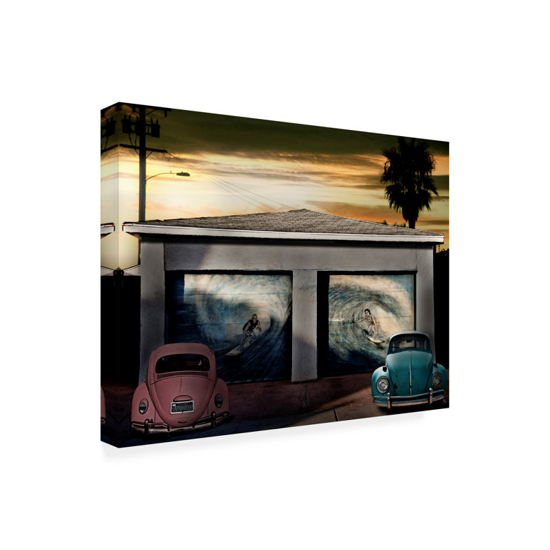Art sur toile LARRY BUTTERWORTH BEETLES, H 35 po x l 47 po