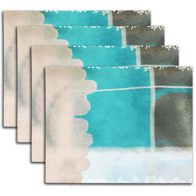 Polyester Abstract Placemat