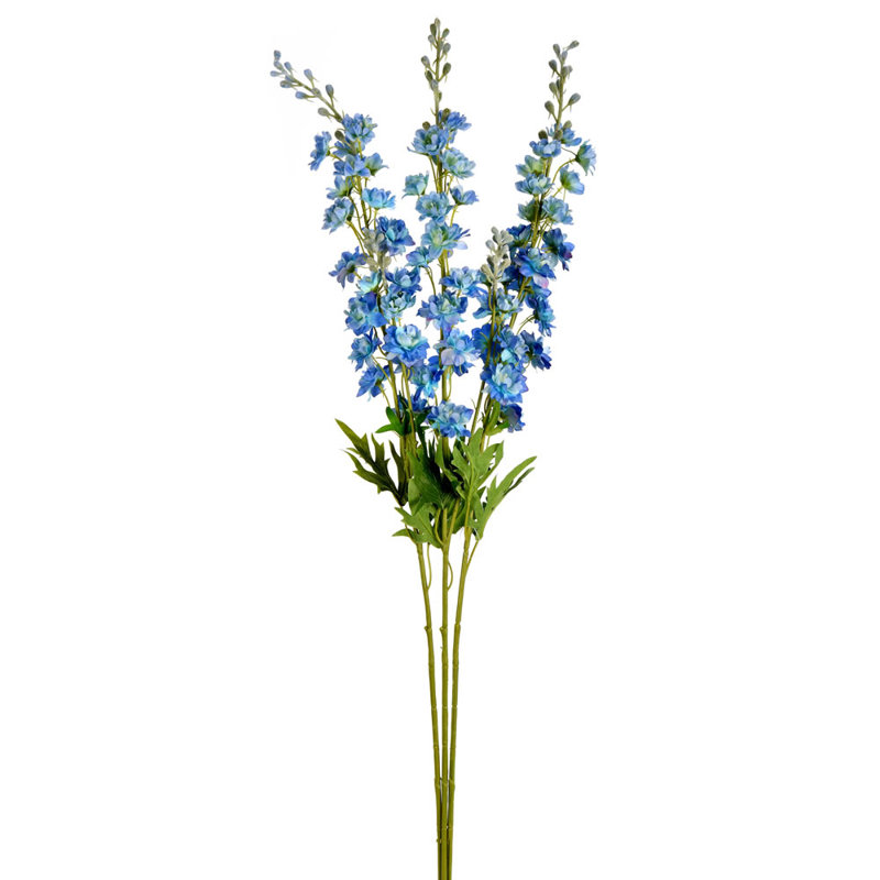 33.5" Artificial Wild Lupine Spray, Blue