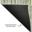 Tapis vert Prisco lavable à la machine de qualité supérieure-1439562986