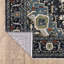 Tapis bleu marine / bleu Caia-1875942612