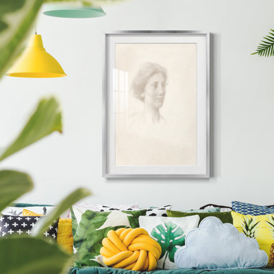 Vintage Sketch XLVIII -Framed Print