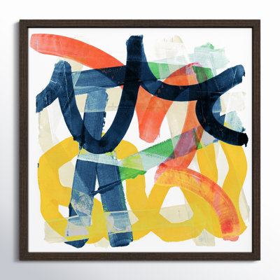 Shuffling by Cartissi - Picture Frame Painting