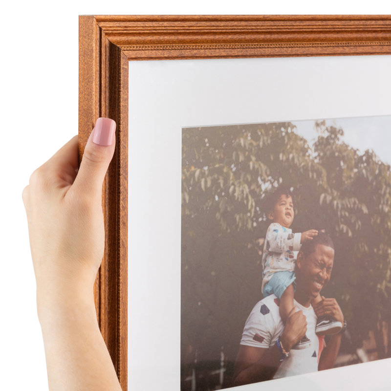 Kellan Honey Wood Matte Picture Frame, 11" x 14"