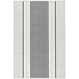 Gunner Stripe Grey Machine Washable Rug