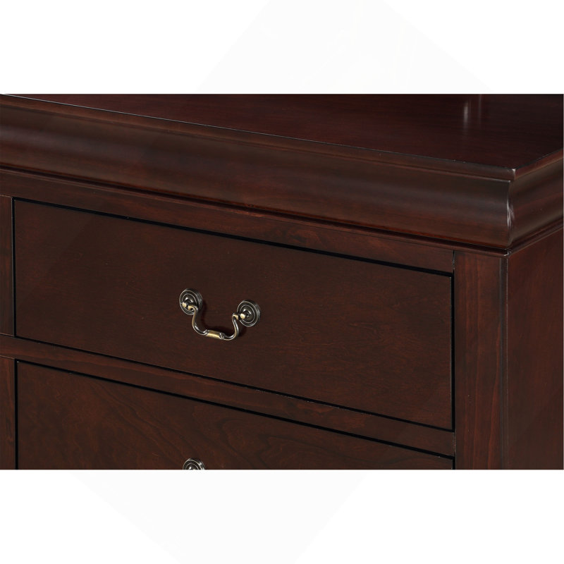 Commode 1 tiroir à six tiroirs Louis Philip