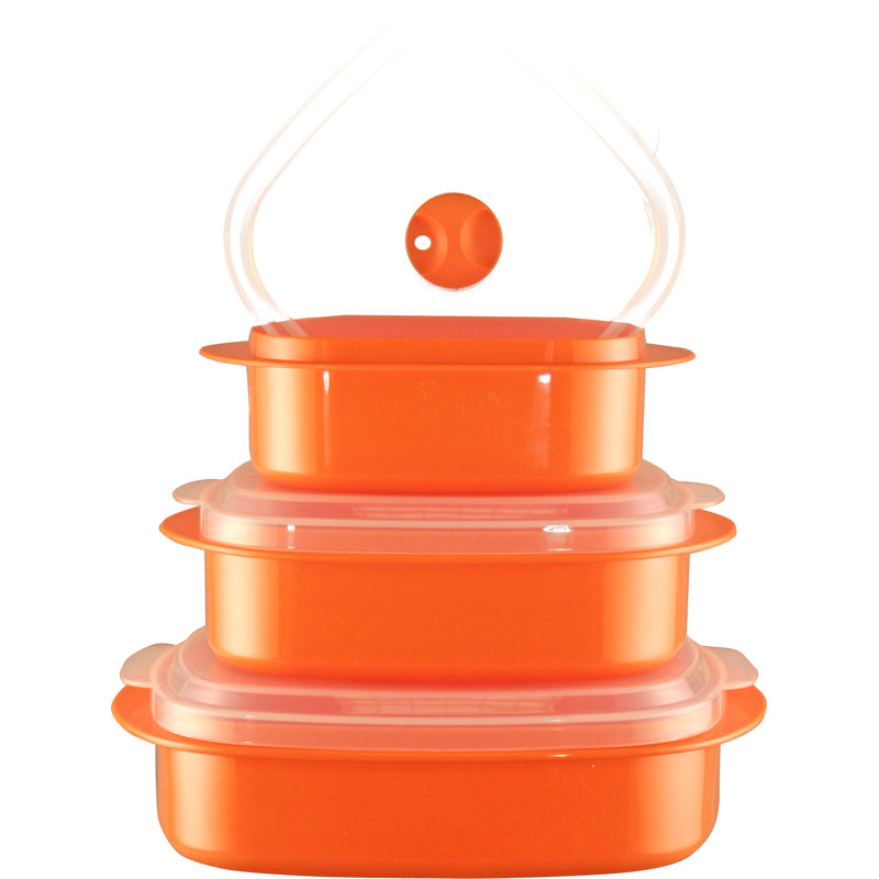 Argelis Food Storage Container, Orange