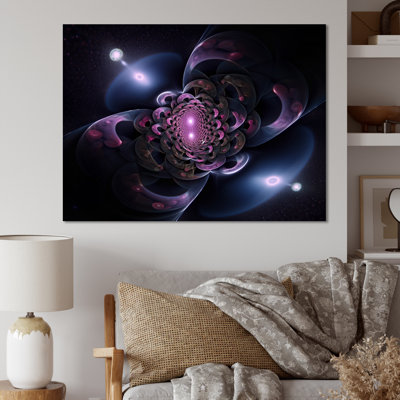 Quantum Fractal Infinity Futuristic sur toile