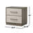 2-Drawer Nightstand With Floating Base Design