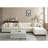 Channel Tufted Sofa Velvet Upholstered Modular Sofa-1361403030