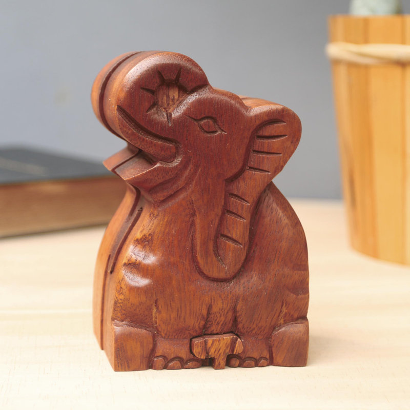 Boîte décorative en bois