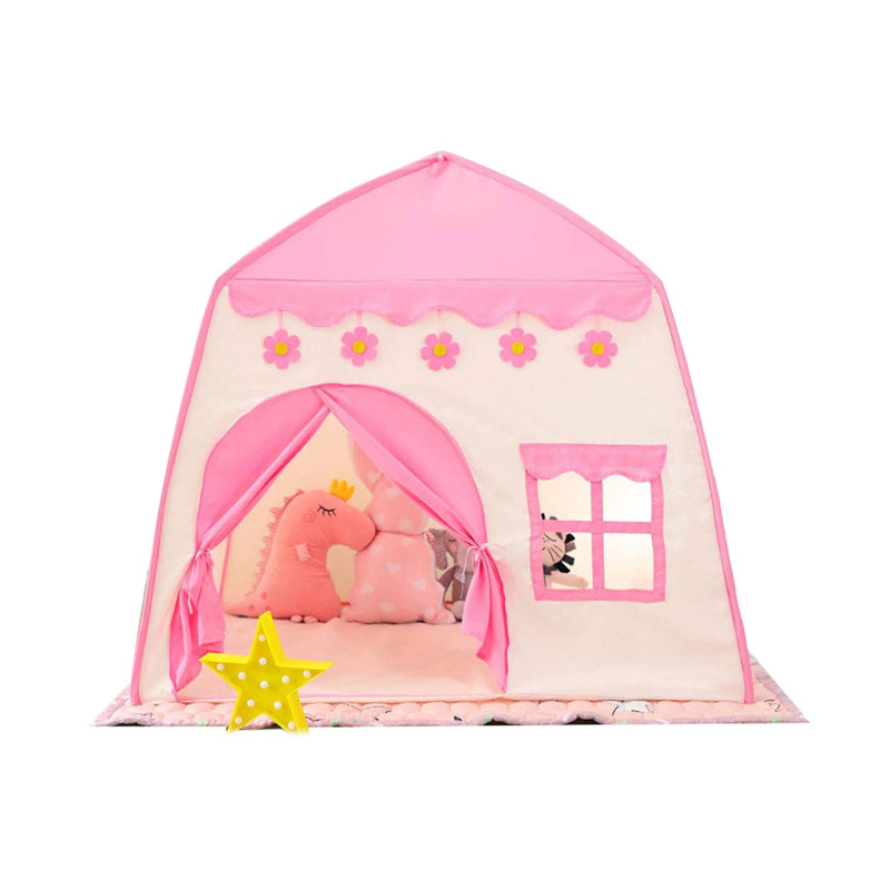 Living And Home 100cm W x 130cm D Indoor Fabric Pop-Up Play Tent