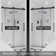 44"-48" W x 76" H Reversible Double Sliding Shower Door with Easy-Clean Tempered Glass