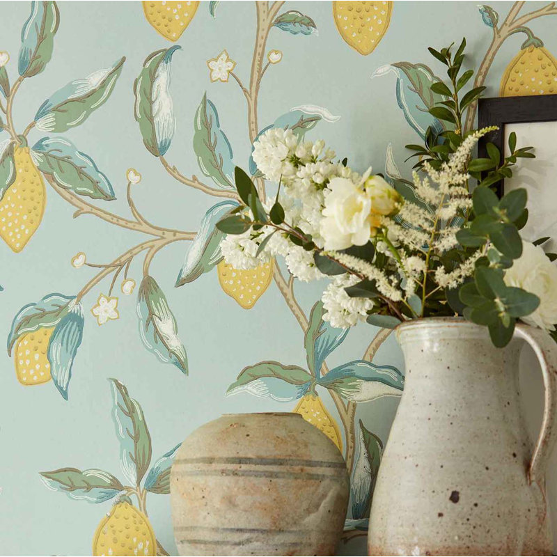 Lemon Tree Wallpaper, Sage