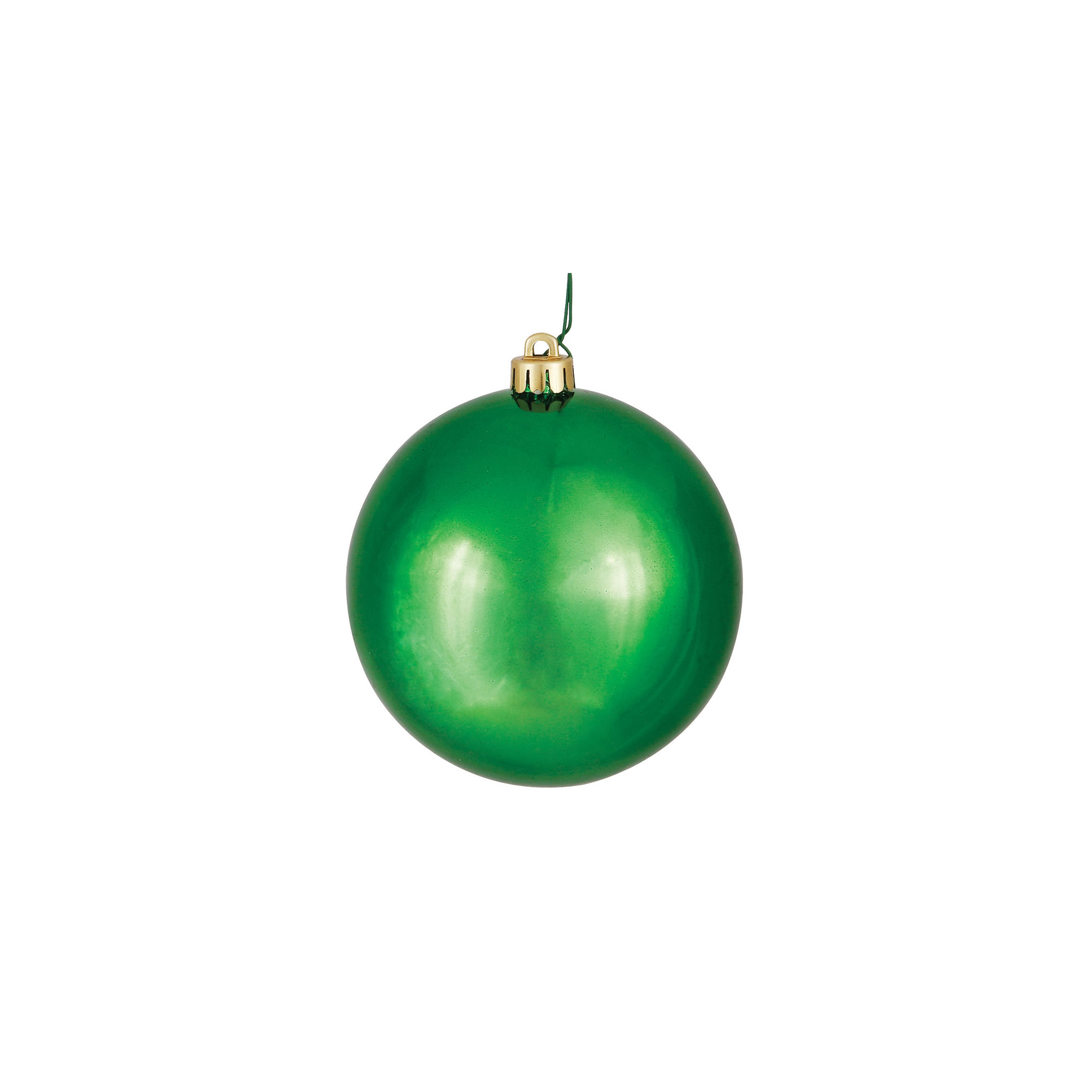 Holiday Décor Ball Ornament, Green.
