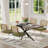 55.11-70.86in Rectangular Extendable Dining Table Set-1102996173-1102996169-1087116900