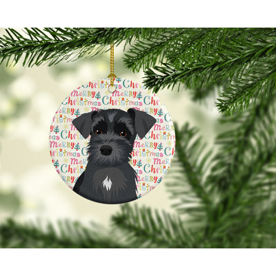Ornement suspendu Schnauzer 1