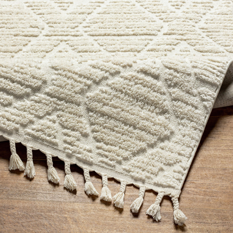 Nora Diamond Trellis Area Rug, Rectangle 200 x 275cm