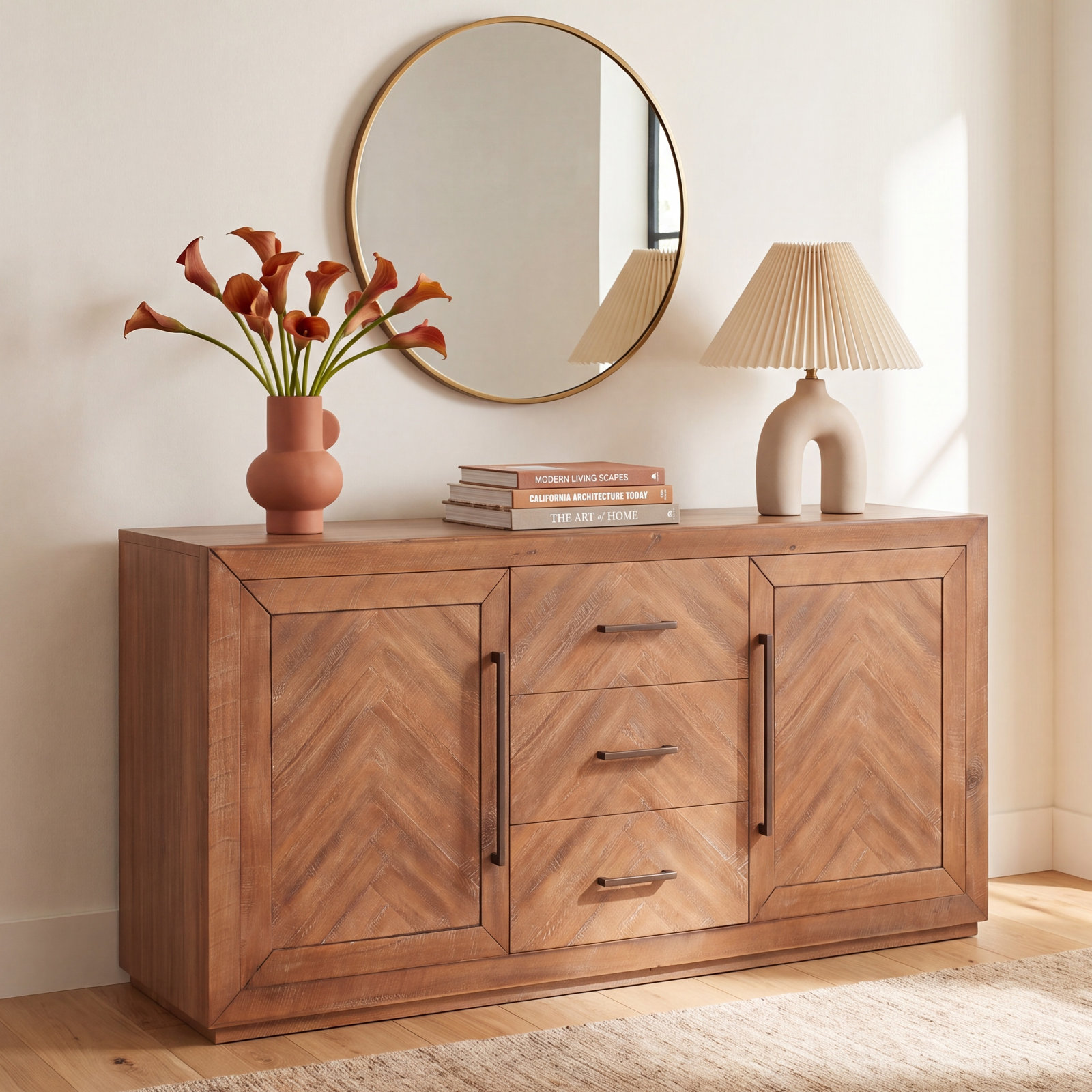 Shae Pine Sideboard