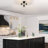 3-Light Modern Globe Glass Semi Flush Mount-2075683591
