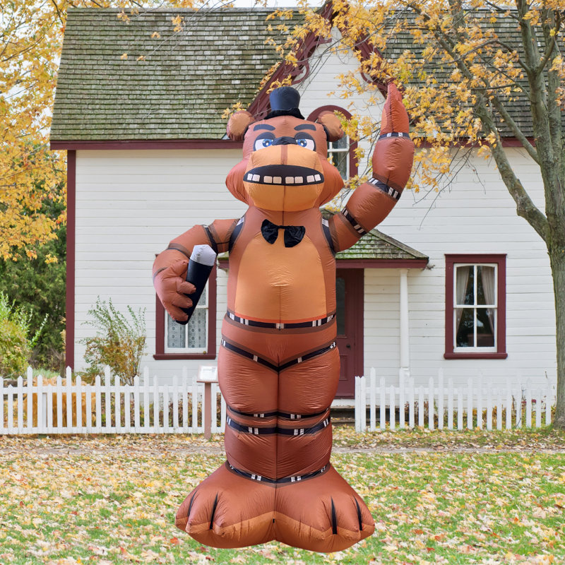 The Holiday Aisle® 14 pi. Gonflable cinq nuits et Freddy's Freddy