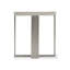 Bernhardt Tempo Metal Base Side Table